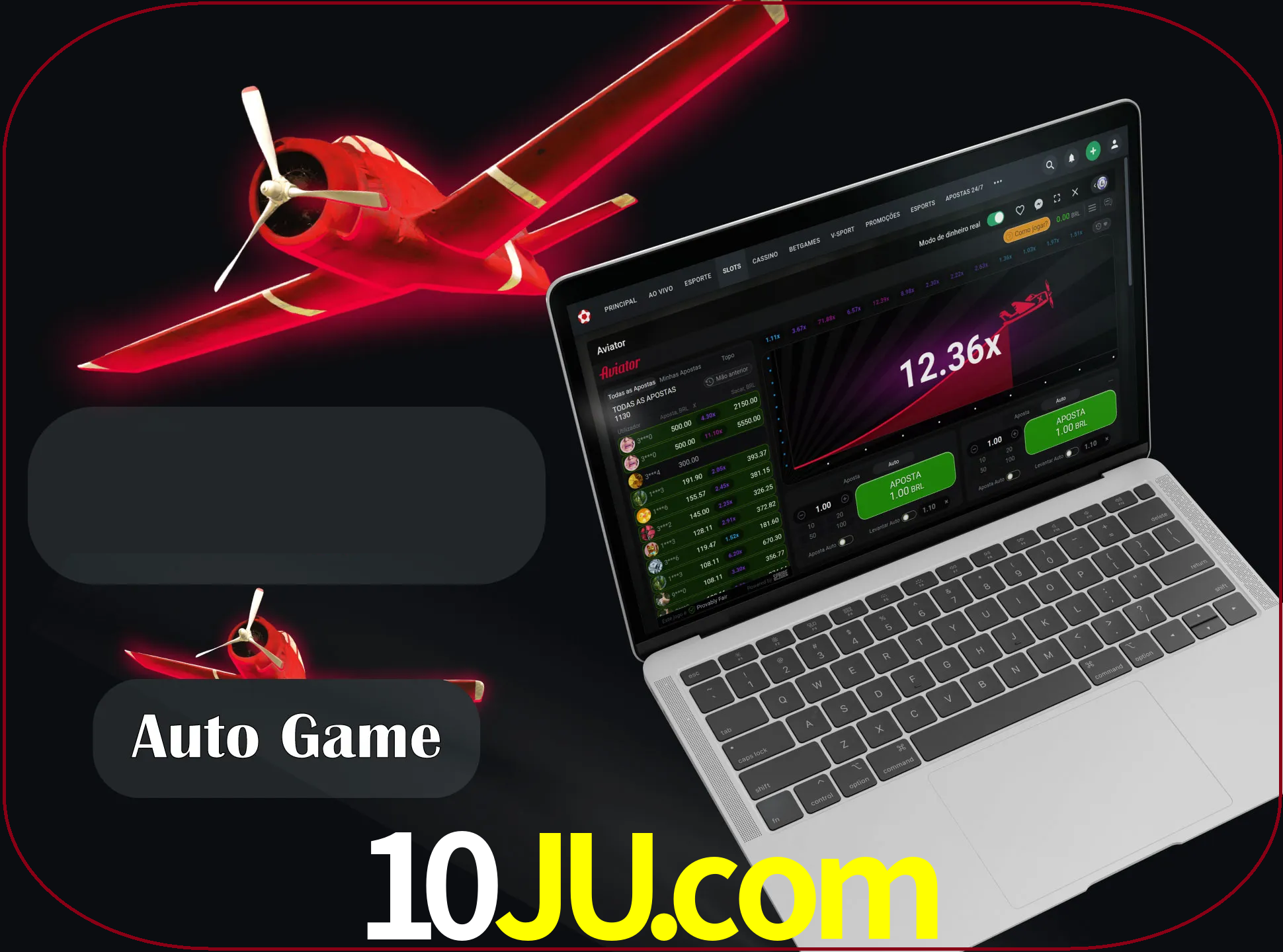 No modo automático, os jogos apostam e sacam seu dinheiro automaticamente.